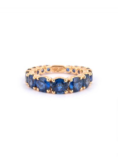 FEDINA ETERNELLE IN ORO ROSA 18KT CON ZAFFIRI BLU A SCALARE